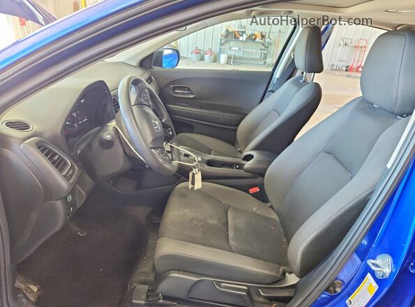 3CZRU6H55MM737478 2021 HONDA HR-V Blue წინა სალონის ხედი
