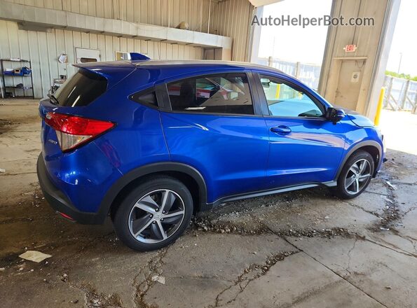 3CZRU6H55MM737478 2021 HONDA HR-V Blue უკანა მარჯვენა