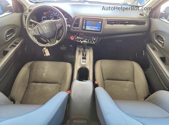 3CZRU6H55MM737478 2021 HONDA HR-V Blue წინა პანელის ხედი