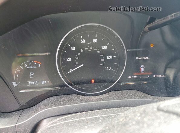 3CZRU6H55MM754992 2021 HONDA HR-V Серый Вид щитка приборов