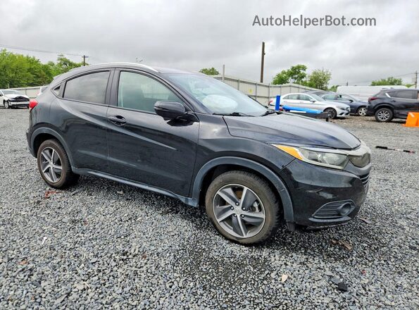 3CZRU6H55MM755009 2021 HONDA HR-V Черный Передняя правая четверть