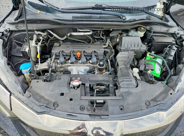 3CZRU6H55MM755009 2021 HONDA HR-V Черный Вид подкапотного пространства
