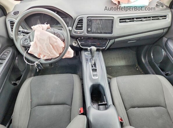3CZRU6H55MM755009 2021 HONDA HR-V Черный Вид панели приборов