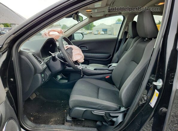 3CZRU6H55MM755009 2021 HONDA HR-V Черный Вид салона спереди