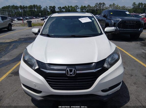 3CZRU6H56GM726221 2016 HONDA HR-V White ხელსაწყოთა პანელის ხედი