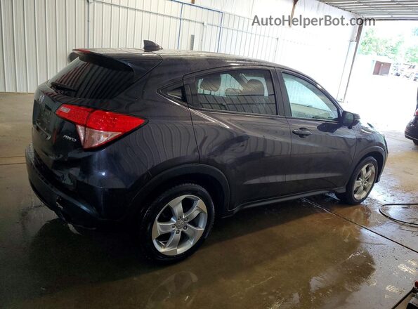 3CZRU6H56GM746887 2016 HONDA HR-V Charcoal უკანა მარჯვენა
