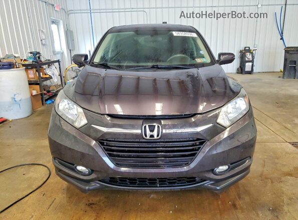 3CZRU6H56GM746887 2016 HONDA HR-V Charcoal წინა ხედი