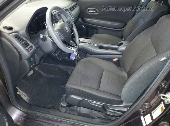 3CZRU6H56GM746887 2016 HONDA HR-V Charcoal წინა სალონის ხედი
