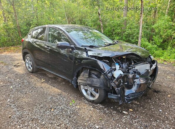 3CZRU6H56JM108596 2018 HONDA HR-V Black Przód prawy
