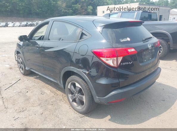 3CZRU6H56JM704484 2018 HONDA HR-V Black უკანა მარცხენა