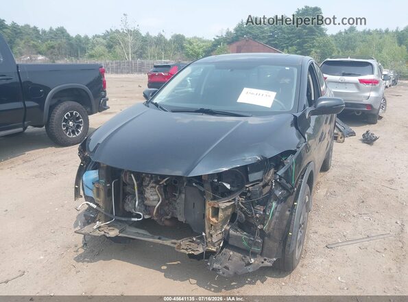3CZRU6H56JM704484 2018 HONDA HR-V Black წინა ხედი