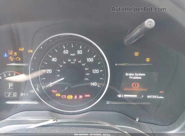 3CZRU6H56LM725371 2020 HONDA HR-V Black Vista de los asientos traseros