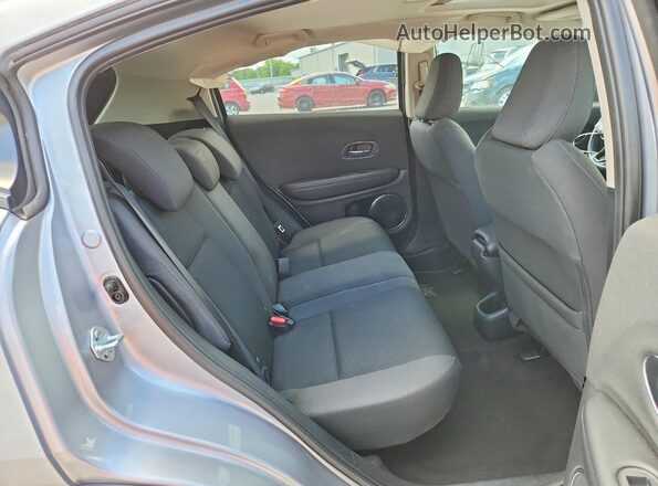 3CZRU6H56NM754582 2022 HONDA HR-V Gray Widok wnętrza z tyłu
