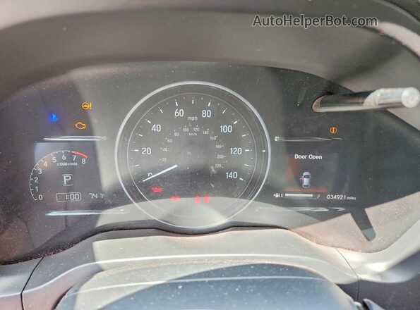 3CZRU6H56NM754582 2022 HONDA HR-V Gray Widok zestawu wskaźników