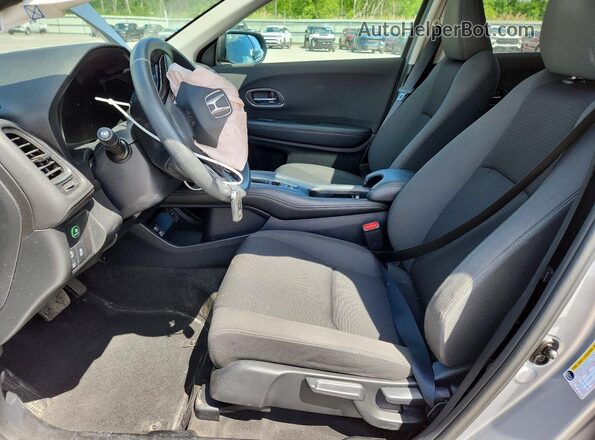 3CZRU6H56NM754582 2022 HONDA HR-V Gray Widok wnętrza z przodu