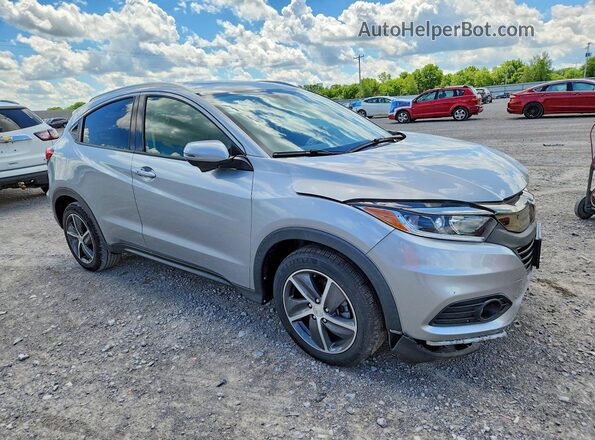 3CZRU6H56NM754582 2022 HONDA HR-V Gray Przód prawy