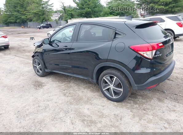 3CZRU6H56NM772712 2022 HONDA HR-V Black Հետևի ձախ