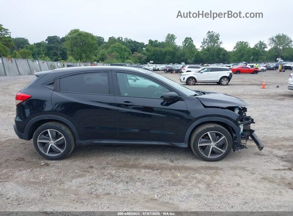 3CZRU6H56NM772712 2022 HONDA HR-V Black Սալոնի 360 աստիճան տեսք