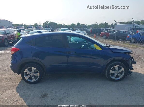 3CZRU6H57GM738281 2016 HONDA HR-V Blue Widok wnętrza 360 stopni