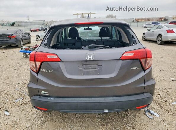 3CZRU6H57GM748115 2016 HONDA HR-V Угольный Вид сзади