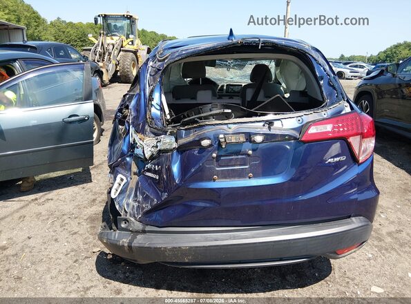 3CZRU6H57GM764556 2016 HONDA HR-V Blue 