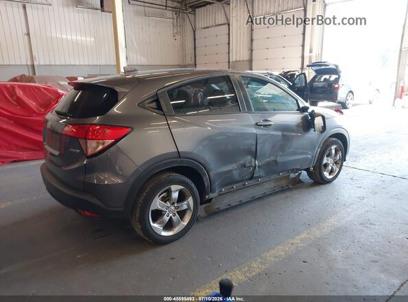 3CZRU6H57HM720929 2017 HONDA HR-V Gray Trasero derecho