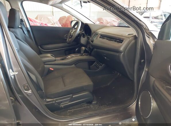 3CZRU6H57HM720929 2017 HONDA HR-V Gray Vista interior delantera