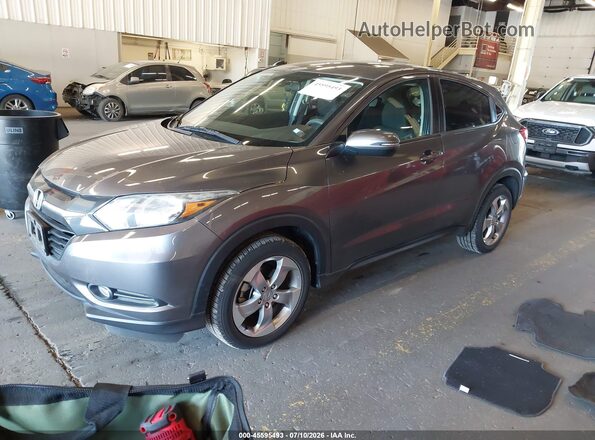3CZRU6H57HM720929 2017 HONDA HR-V Gray Vista tres cuartos delantera izquierda