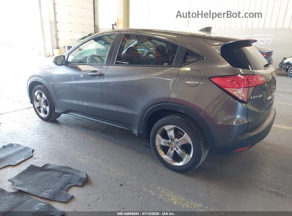 3CZRU6H57HM720929 2017 HONDA HR-V Gray Trasero izquierdo