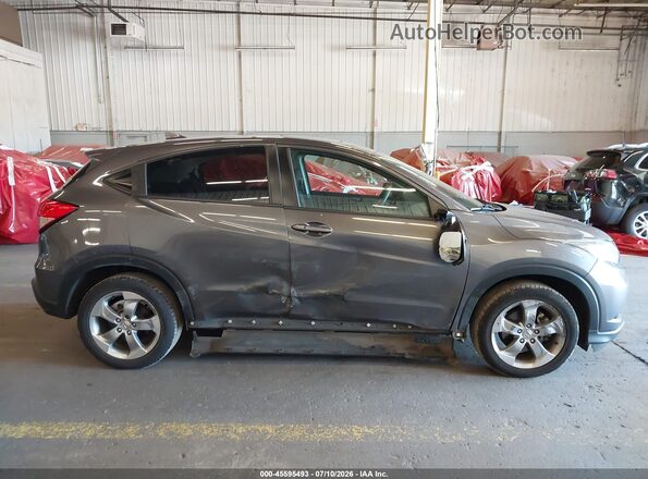 3CZRU6H57HM720929 2017 HONDA HR-V Gray Vista interior trasera
