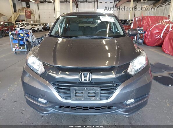 3CZRU6H57HM720929 2017 HONDA HR-V Gray Vista del cuadro de instrumentos