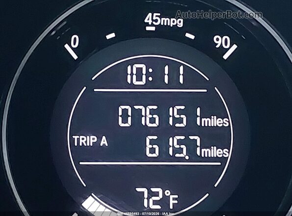 3CZRU6H57HM720929 2017 HONDA HR-V Gray 