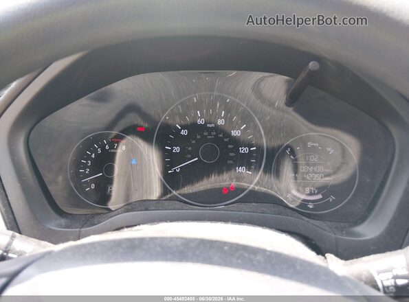 3CZRU6H57HM723104 2017 HONDA HR-V Blue Вид задніх сидінь