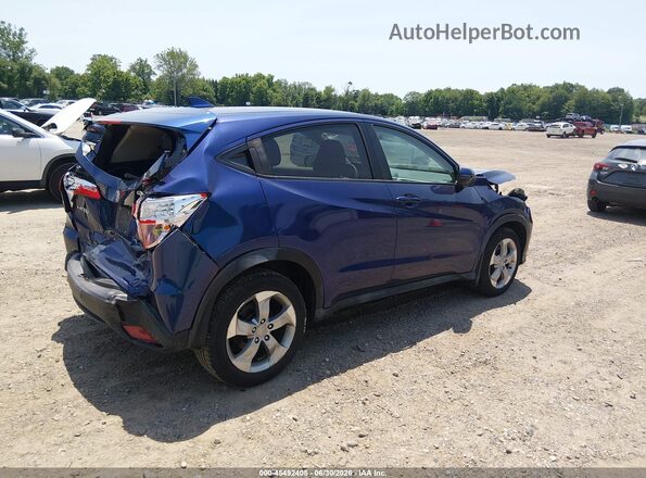 3CZRU6H57HM723104 2017 HONDA HR-V Blue Задня права чверть