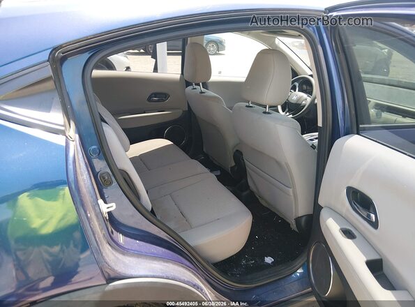 3CZRU6H57HM723104 2017 HONDA HR-V Blue Вид наклейки з VIN-кодом