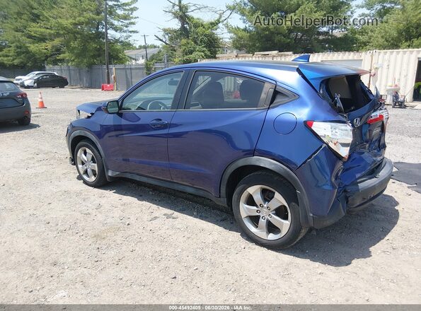 3CZRU6H57HM723104 2017 HONDA HR-V Blue Задня ліва чверть