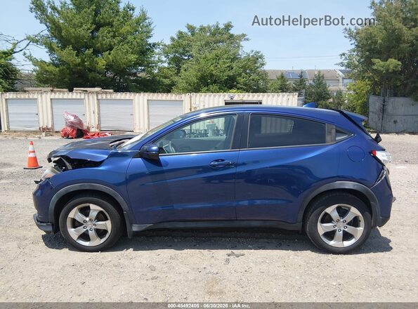 3CZRU6H57HM723104 2017 HONDA HR-V Blue Панорамний вид салону 360°