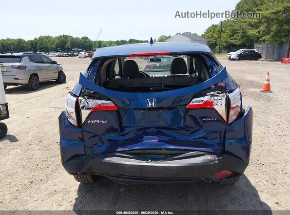 3CZRU6H57HM723104 2017 HONDA HR-V Blue 