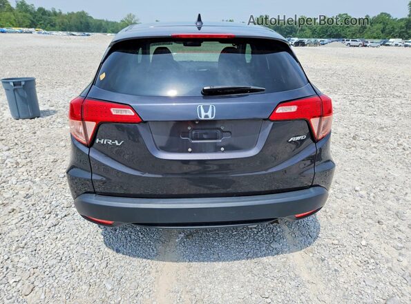 3CZRU6H57JG726900 2018 HONDA HR-V Black Вид ззаду