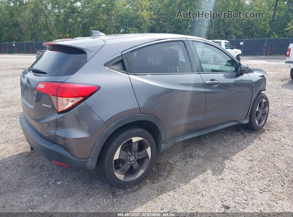 3CZRU6H57JM717602 2018 HONDA HR-V Gray Հետևի աջ