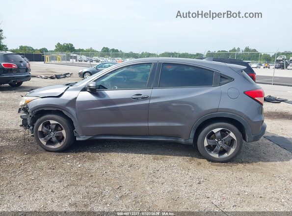 3CZRU6H57JM717602 2018 HONDA HR-V Gray 