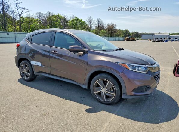 3CZRU6H57MM716938 2021 HONDA HR-V Maroon Առջևի աջ