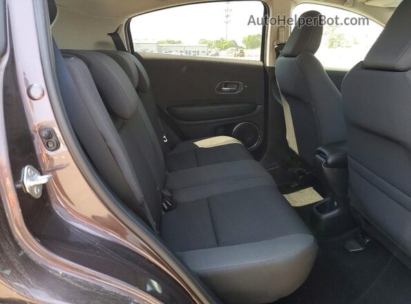 3CZRU6H57MM716938 2021 HONDA HR-V Maroon Սալոնի հետևի տեսք