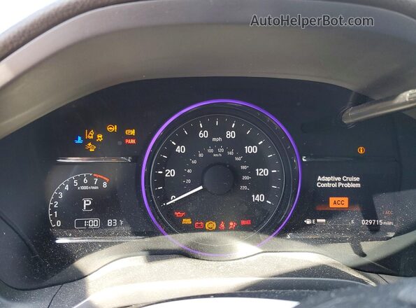 3CZRU6H57MM716938 2021 HONDA HR-V Maroon Սարքավորումների վահանակի տեսք