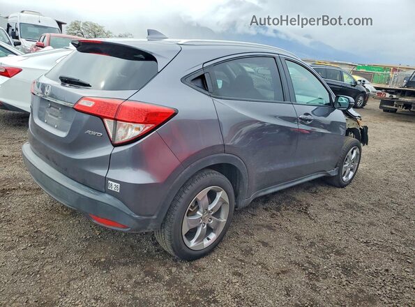 3CZRU6H57MM744528 2021 HONDA HR-V Gray Tył prawy