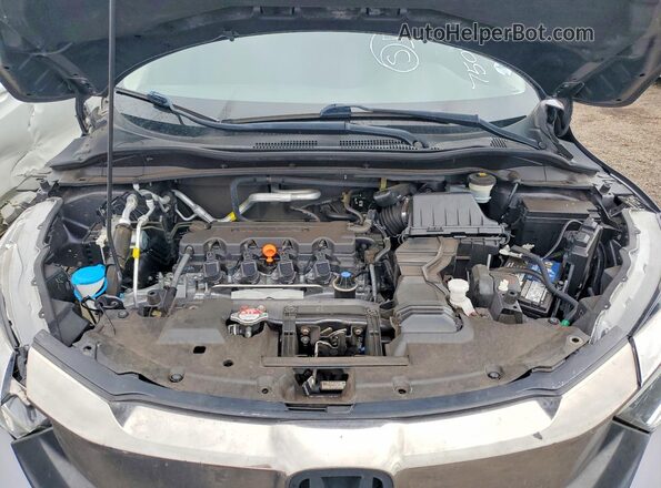 3CZRU6H57MM744528 2021 HONDA HR-V Gray Widok wnętrza z tyłu