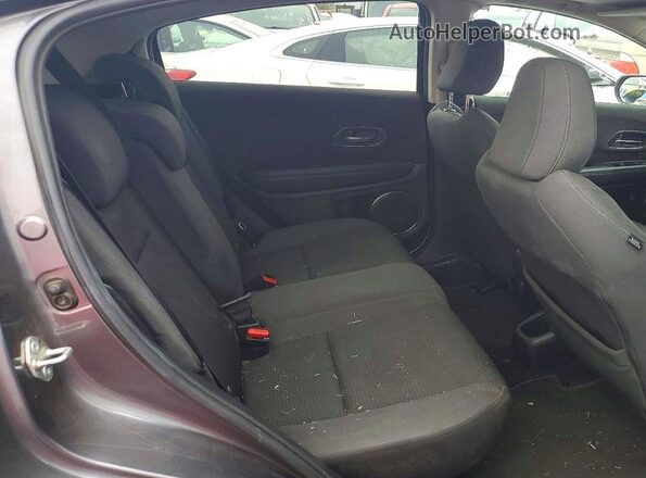 3CZRU6H57MM744528 2021 HONDA HR-V Gray Widok tylnych siedzeń