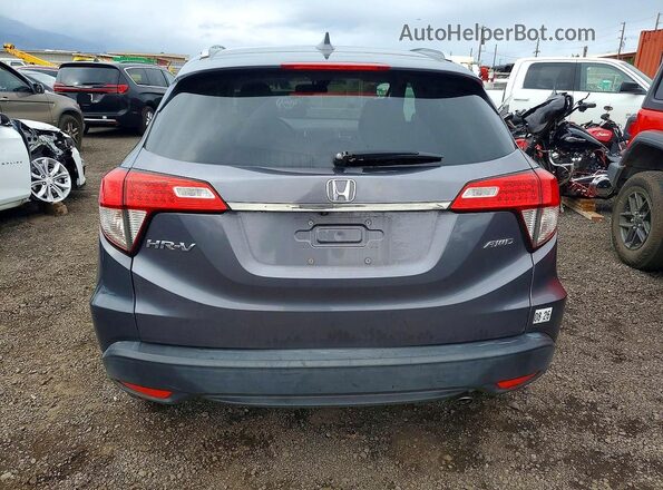 3CZRU6H57MM744528 2021 HONDA HR-V Gray Widok z tyłu