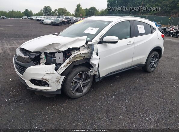 3CZRU6H57MM745100 2021 HONDA HR-V White Przód lewy