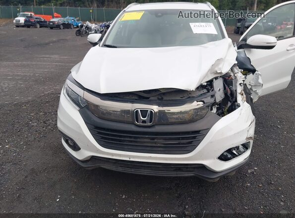 3CZRU6H57MM745100 2021 HONDA HR-V White Widok z przodu